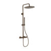 Stria Thermostatische Regendouche Set Bruin Brons - 30 cm Hoofddouche