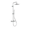 Stria Regendoucheset Thermostatisch Cool Touch Hoofddouche 30 cm Chroom